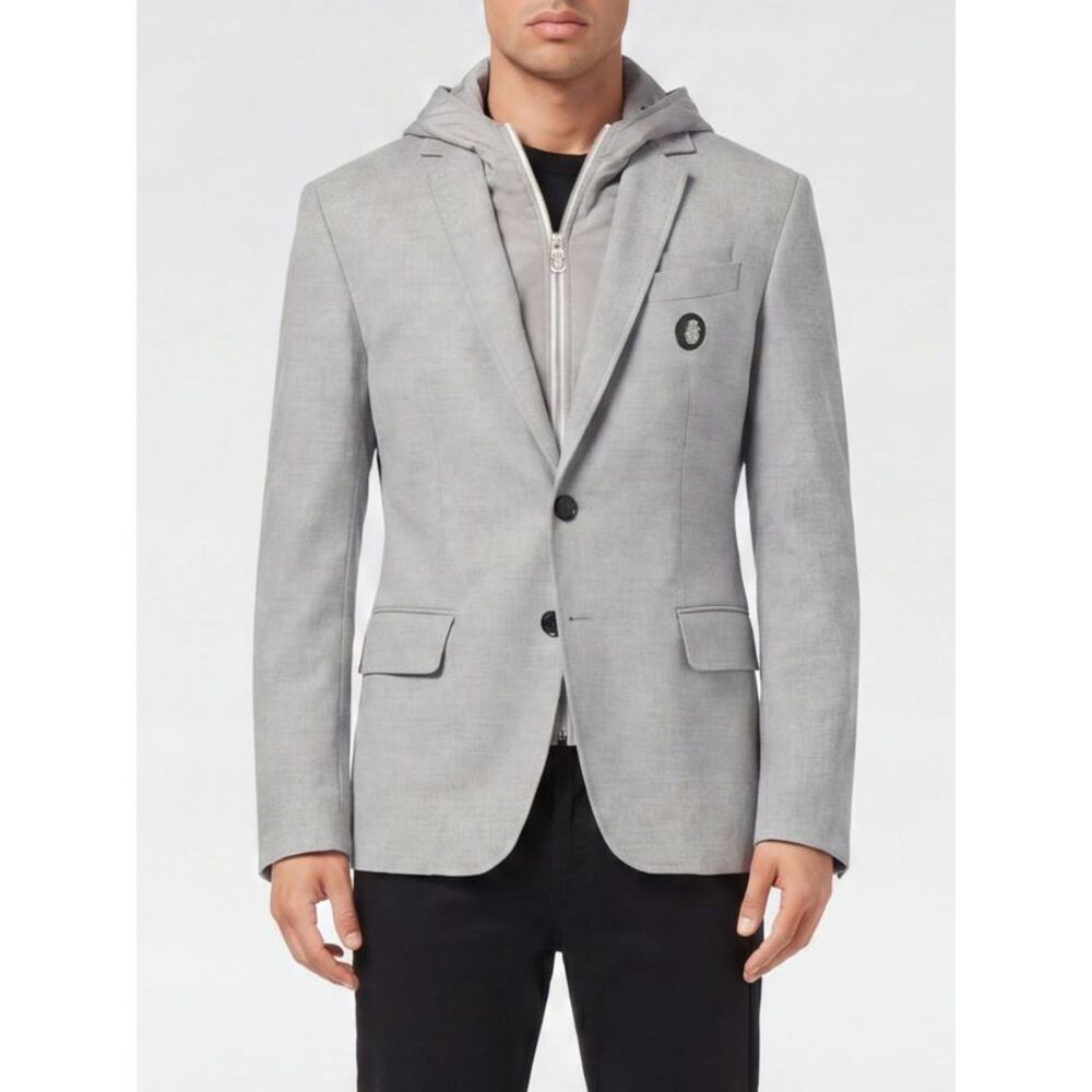 Billionaire Jacket Men Grey